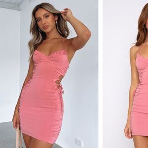 It's Your Loss Mini Dress Rose